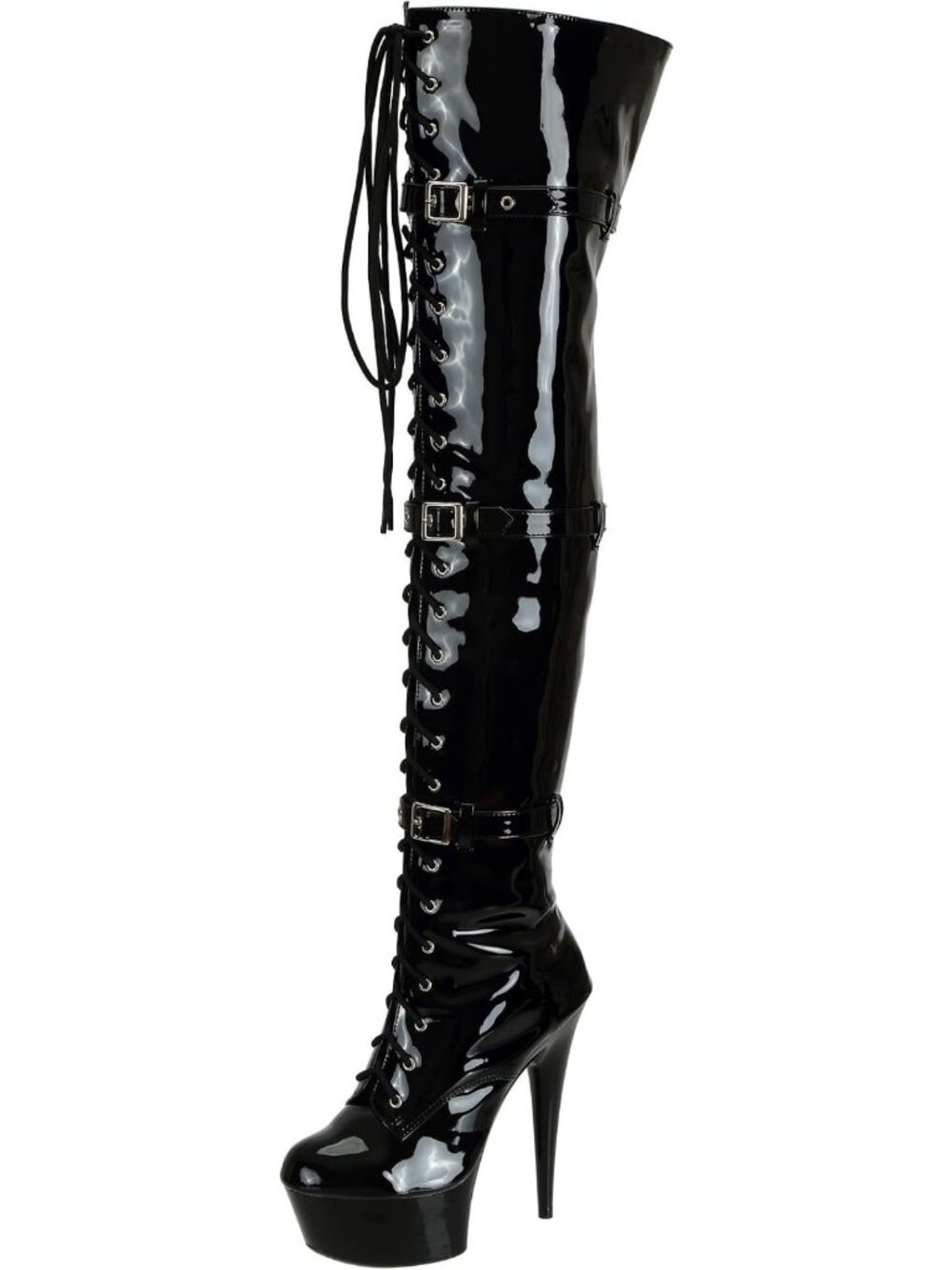 SheSole Women's Over The Knee Thigh High Heel Platform Boots